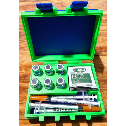 Travel peptide case (holds 50 ml EASY TOUCH syringes only)