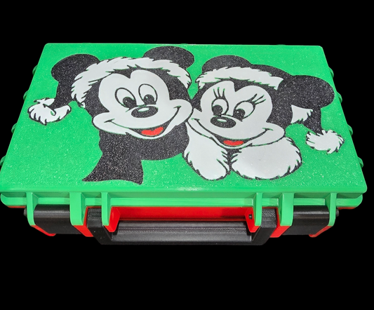 Christmas Micky and Minnie storage Case