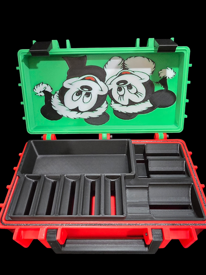 Christmas Micky and Minnie cold travel case